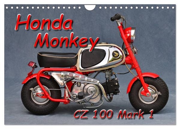 Produktbild: Honda Monkey CZ Mark 1 (Wandkalender 2026 DIN A4 quer), CALVENDO Monatskalender