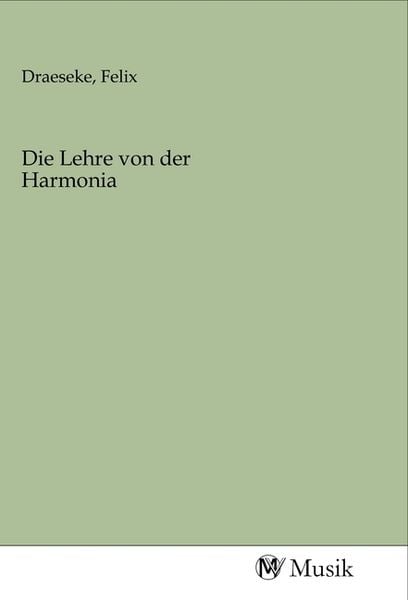 Produktbild: Die Lehre von der Harmonia