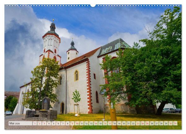 Produktbild: Wurzen Impressionen (hochwertiger Premium Wandkalender 2026 DIN A2 quer), Kunstdruck in Hochglanz
