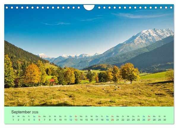 Produktbild: Zauber der Alpen (Wandkalender 2026 DIN A4 quer), CALVENDO Monatskalender