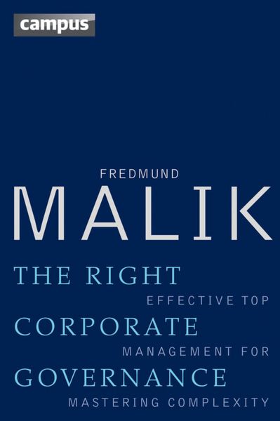 Produktbild: The Right Corporate Governance