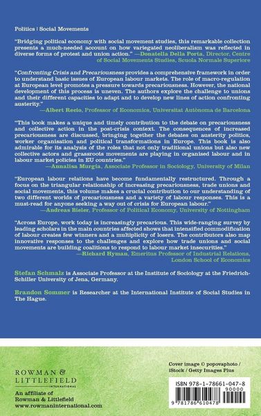 Produktbild: Confronting Crisis and Precariousness