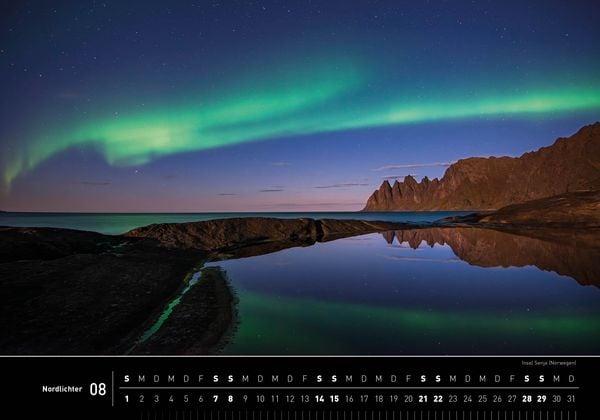 Produktbild: Nordlichter Premiumkalender 2027