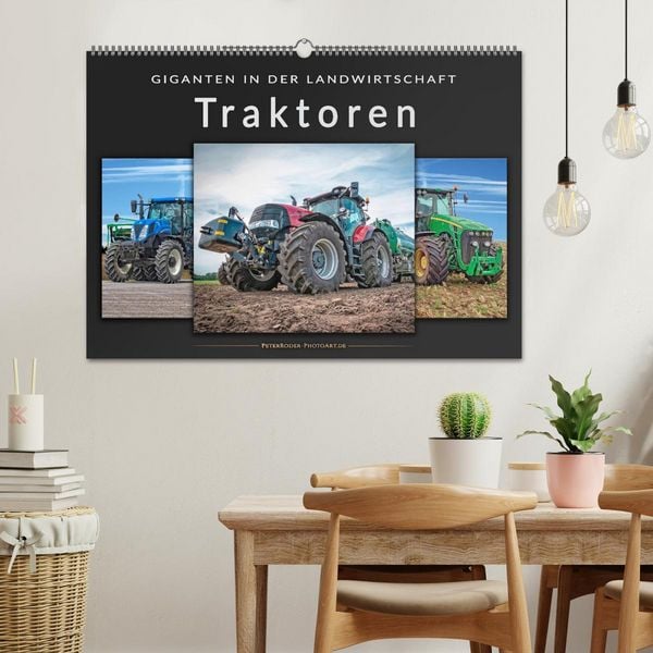 Produktbild: Traktoren - Giganten in der Landwirtschaft (Wandkalender 2026 DIN A2 quer), CALVENDO Monatskalender