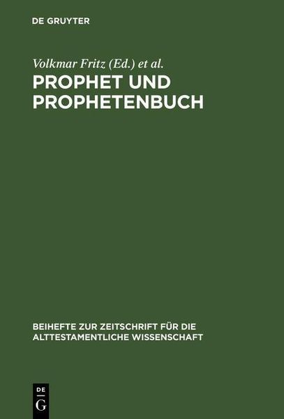 Produktbild: Prophet und Prophetenbuch
