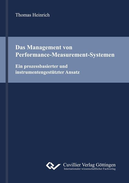 Produktbild: Das Management von Performance-Measurement-Systemen