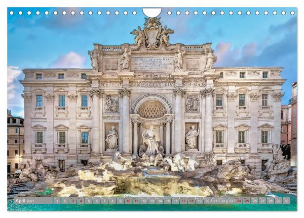 Produktbild: Rom - Ewige Stadt am Tiber (Wandkalender 2027 DIN A4 quer), CALVENDO Monatskalender