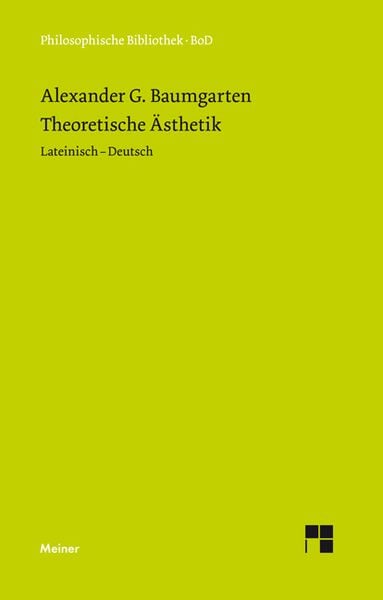 Produktbild: Theoretische &Auml;sthetik