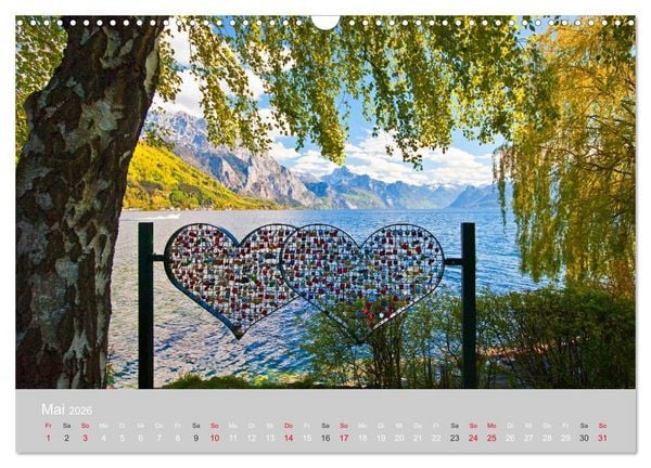 Produktbild: Am sch&ouml;nen Traunsee im Salzkammergut (Wandkalender 2026 DIN A3 quer), CALVENDO Monatskalender