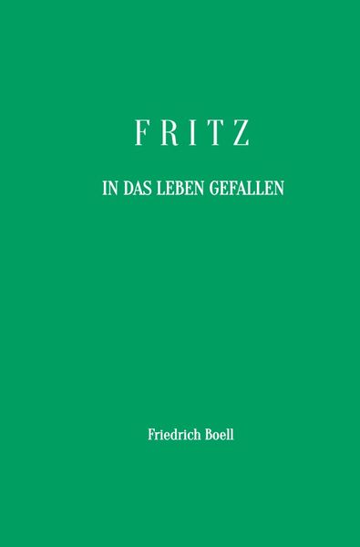 Produktbild: Fritz - In das Leben gefallen