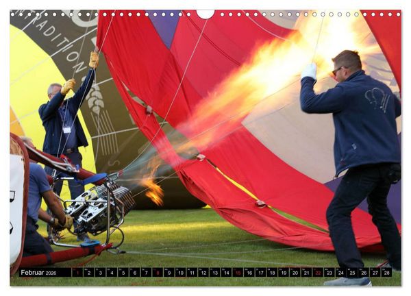 Produktbild: Ballonfahren - Die Stille nach dem Start (Wandkalender 2026 DIN A3 quer), CALVENDO Monatskalender