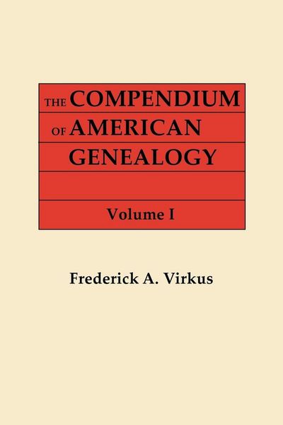 Produktbild: Compendium of American Genealogy
