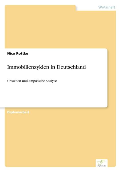 Produktbild: Immobilienzyklen in Deutschland