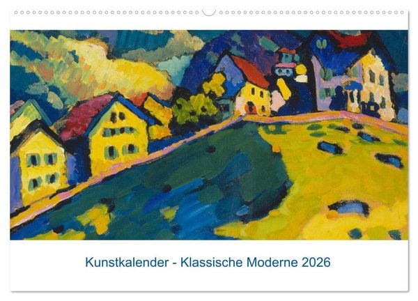 Produktbild: Klassische Moderne 2026 - Mit Kunst durchs Jahr (Wandkalender 2026 DIN A2 quer), CALVENDO Monatskalender