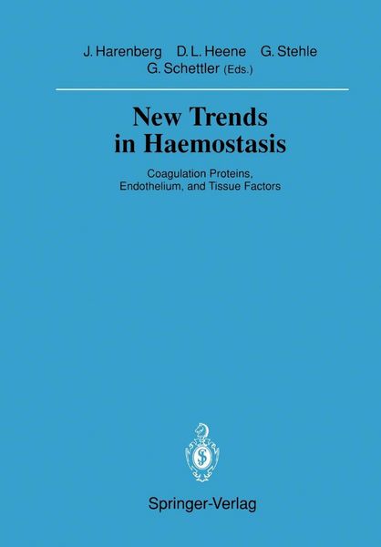 Produktbild: New Trends in Haemostasis