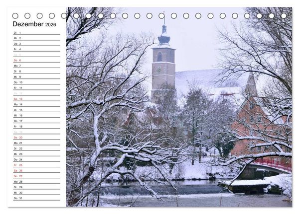 Produktbild: Crailsheim - Stimmungsvolle Momente (Tischkalender 2026 DIN A5 quer), CALVENDO Monatskalender