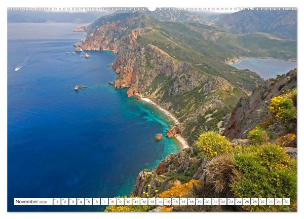 Produktbild: Frankreich - Korsika (Wandkalender 2026 DIN A2 quer), CALVENDO Monatskalender
