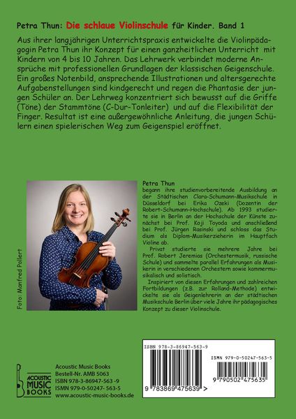 Produktbild: Die schlaue Violinschule f&uuml;r Kinder. Band 1