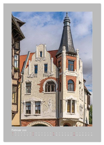 Produktbild: Quedlinburg - K&ouml;nigspfalz & Mitglied der Hanse (Wandkalender 2026 DIN A2 hoch), CALVENDO Monatskalender