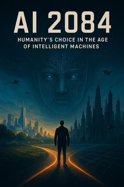 Produktbild: AI 2084: Humanity's Choice in the Age of Intelligent Machines: From AI 2027 to AI 2084: Utopia, Dystopia, and the Future of Human Identity