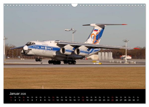 Produktbild: Faszination Flugzeug (Wandkalender 2026 DIN A3 quer), CALVENDO Monatskalender