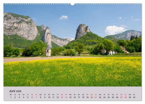 Produktbild: Wundervolles Frankreich (Wandkalender 2026 DIN A2 quer), CALVENDO Monatskalender