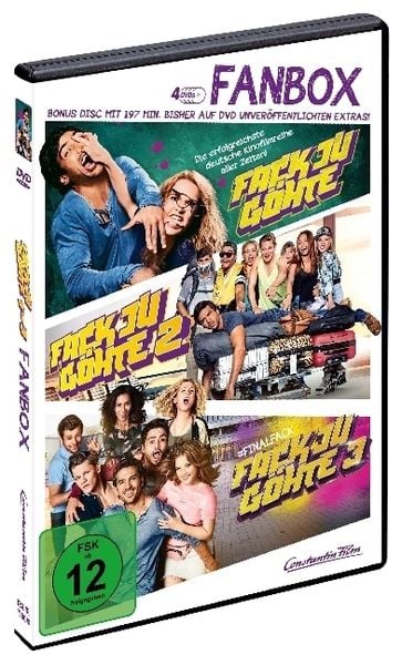 Produktbild: Fack Ju G&ouml;hte 1-3 - Fan Box (+ Bonus-Disc) [3 DVDs]