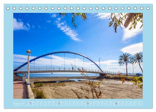 Produktbild: Ein Herz f&uuml;r M&aacute;laga (Tischkalender 2026 DIN A5 quer), CALVENDO Monatskalender