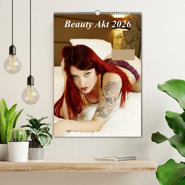Produktbild: Beauty Akt 2026 (Wandkalender 2026 DIN A2 hoch), CALVENDO Monatskalender