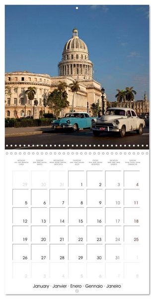 Produktbild: Carribean - Cuba (Wall Calendar 2026 12 &times; 12 Inch) CALVENDO 12 Month Wall Calendar