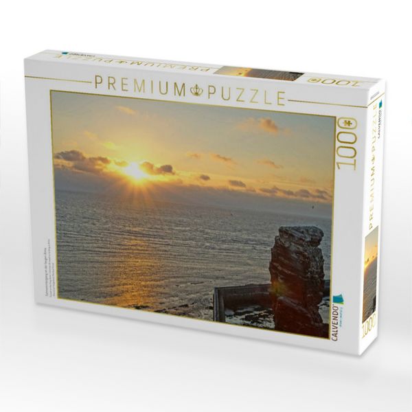 Produktbild: CALVENDO Puzzle Sonnenuntergang an der langen Anna | 1000 Teile Lege-Gr&ouml;&szlig;e 64x48cm Foto-Puzzle f&uuml;r gl&uuml;ckliche Stunden
