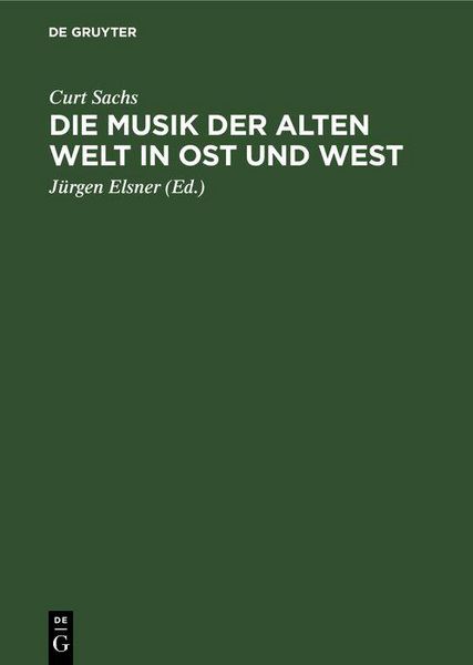 Produktbild: Die Musik der Alten Welt in Ost und West