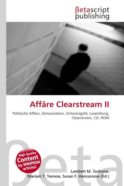 Produktbild: Aff&auml;re Clearstream II