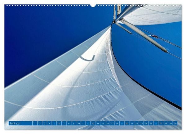 Produktbild: SEGELN - unterwegs mit dem Wind (Wandkalender 2027 DIN A2 quer), CALVENDO Monatskalender