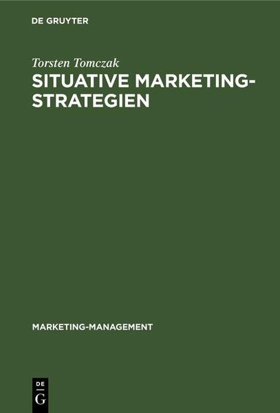 Produktbild: Situative Marketingstrategien