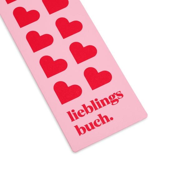 Produktbild: Lesezeichen "Lieblingsbuch"