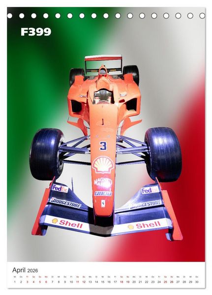Produktbild: Il Mondo Ferrari (Tischkalender 2026 DIN A5 hoch), CALVENDO Monatskalender