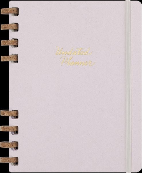 Produktbild: Moleskine Undatierter Life Kalender Mit Spiralbindung, Xl, Wochen-Monatskalender, Fester Einband, Crush Grape
