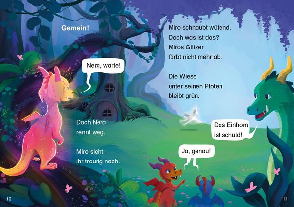 Produktbild: Miro Glitzerdrache und das Einhorn