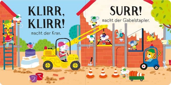 Produktbild: Schieben und Lauschen: Fahrzeuge auf der Baustelle
