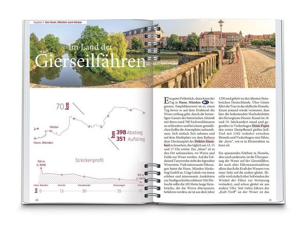 Produktbild: KOMPASS Radreisef&uuml;hrer Weser-Radweg