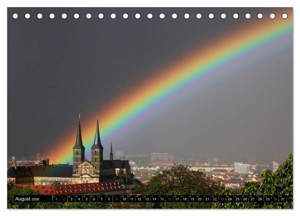 Produktbild: Bezauberndes Bamberg (Tischkalender 2026 DIN A5 quer), CALVENDO Monatskalender