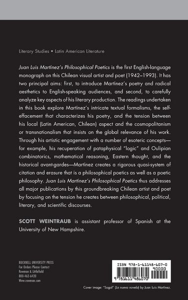 Produktbild: Juan Luis Mart&iacute;nez's Philosophical Poetics