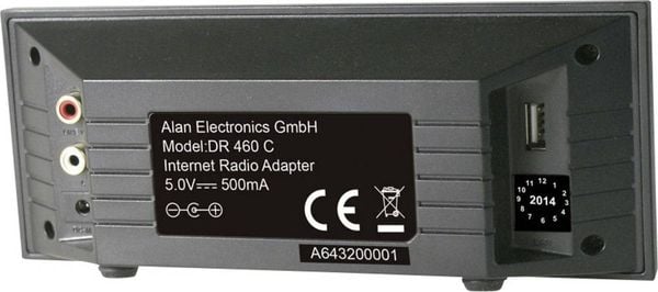 Albrecht DR 460-C Internet Radio-Adapter Internet Internetradio DLNA-fähig  Schwarz online bestellen