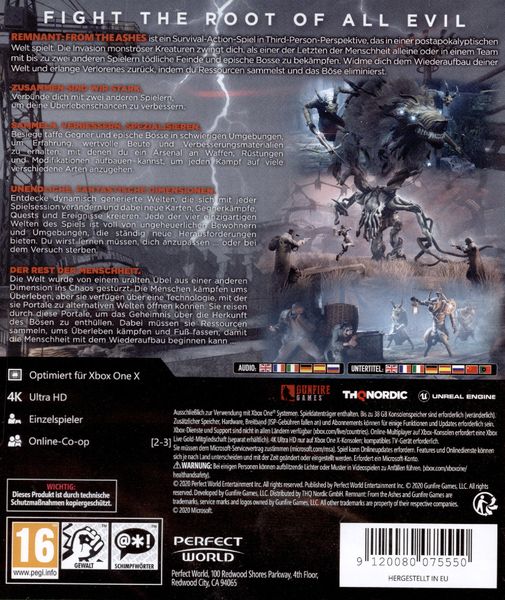 Remnant: From the Ashes
