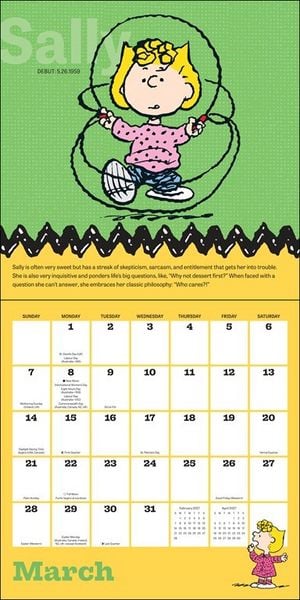 Produktbild: Peanuts 2027 &ndash; Wandkalender