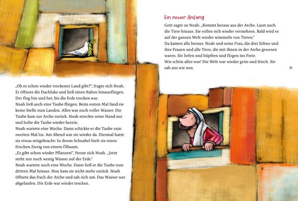 Produktbild: Die bunte Kinderbibel f&uuml;r dich. Farbenfroh illustrierte Bibel mit den wichtigen Bibelstellen. Spielerisch den Glauben entdecken: Christliche Kindergeschichten f&uuml;r Erstleser ab 6 Jahren