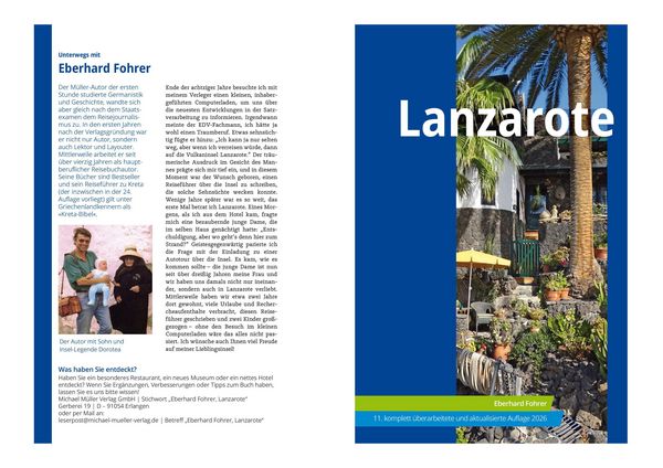 Produktbild: Reisef&uuml;hrer Lanzarote