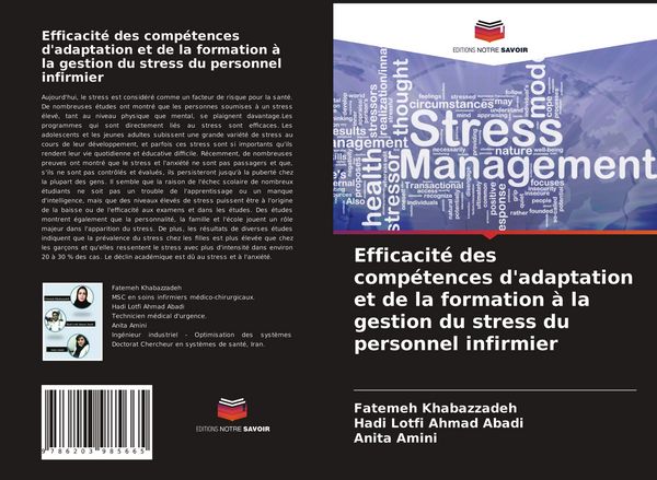 Produktbild: Efficacit&eacute; des comp&eacute;tences d'adaptation et de la formation &agrave; la gestion du stress du personnel infirmier