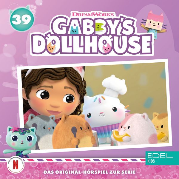 Produktbild: Folge 39: Kuchis K&uuml;chenschrank-Caf&eacute; / K&auml;tzchen-Drachenz&auml;hmen leicht gemacht (Das Original-H&ouml;rspiel zur TV-Serie)